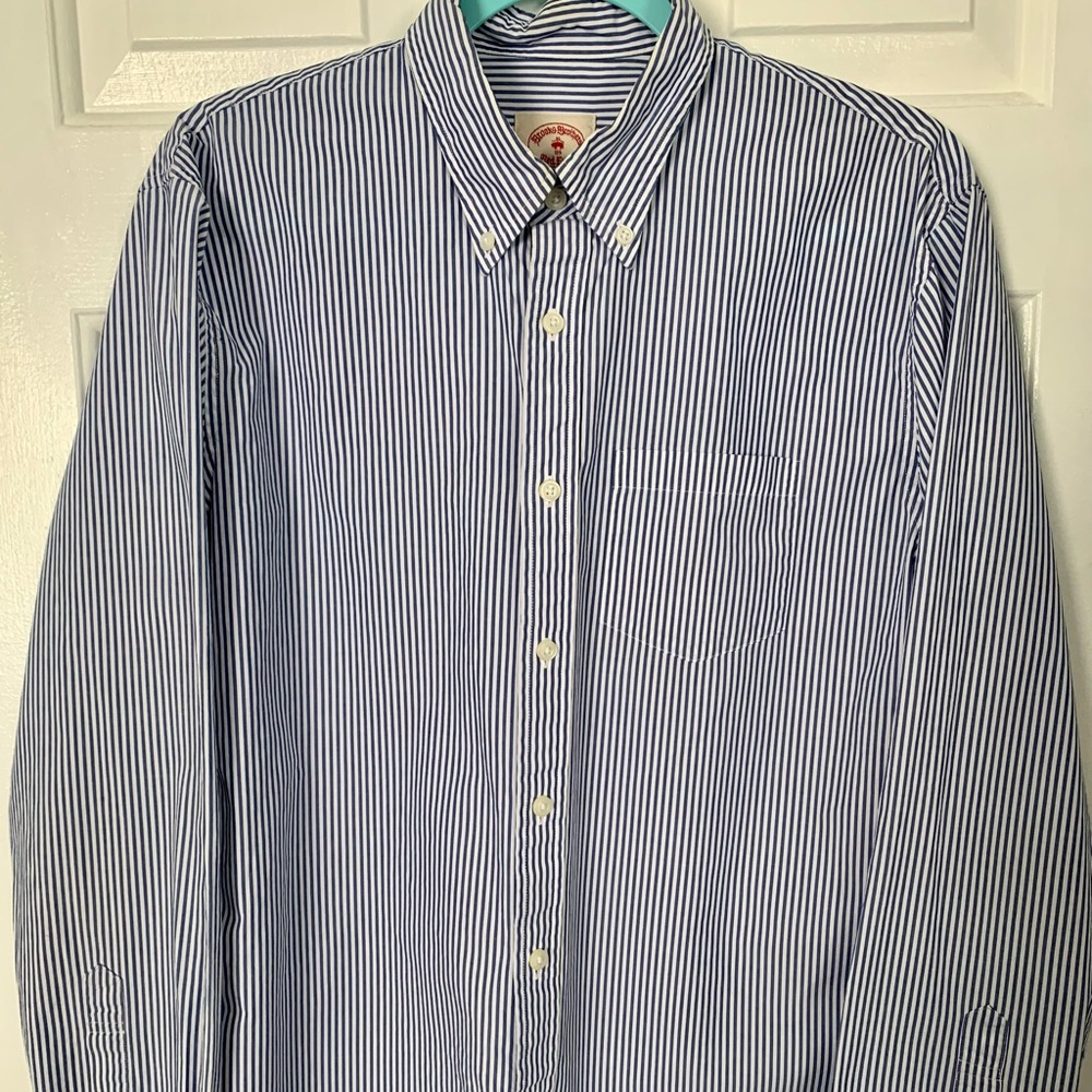 Brooks Brothers stripe button down
